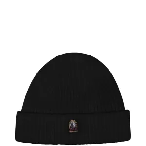 Parajumpers Unisex Logo Wool Hat Black - 12-14Y BLACK