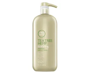 Paul Mitchell Shampoo e gel doccia alla canapa rinnovatore 2 in 1 Tea Tree Hemp (Restoring Shampoo & Body Wash) 1000 ml