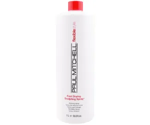 Paul Mitchell Spray ad asciugatura rapida per rifinire i capelli Flexible Style (Fast Drying Sculpting Spray) 1000 ml