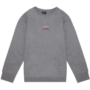 Paul & Shark Boy's Cotton Sweater Grey - GREY 10Y