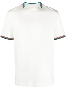 PAUL SMITH - T-shirt In Cotone Con Stampa #3063631