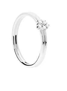 PDPAOLA Affascinante anello in argento con zirconi NOVA Silver AN02-615 50 mm