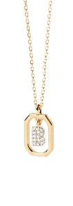 PDPAOLA Affascinante collana placcata oro lettera “B” LETTERS CO01-513-U (catena, pendente)
