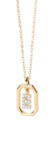 PDPAOLA Affascinante collana placcata oro lettera “E” LETTERS CO01-516-U (catena, pendente)
