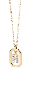 PDPAOLA Affascinante collana placcata oro lettera “H” LETTERS CO01-519-U (catena, pendente)