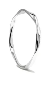 PDPAOLA Anello minimal in argento SPIRAL Silver AN02-804 50 mm