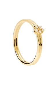 PDPAOLA Incantevole anello placcato oro con zirconi NOVA Gold AN01-615 50 mm