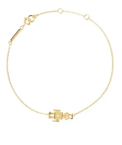 PDPAOLA Intramontabile bracciale placcato oro ROBERT Gold PU01-171-U