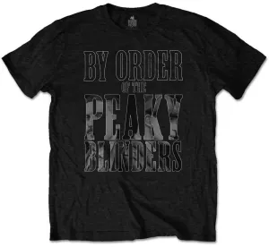 Peaky Blinders Maglietta By Order Infill Black L