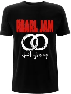 Pearl Jam Maglietta Don't Give Up Black XL