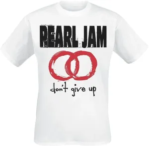Pearl Jam Maglietta Don't Give Up Unisex White XL