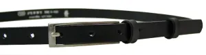 Penny Belts Cintura da donna in pelle 15-1-60 black 100 cm