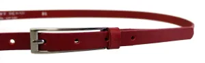Penny Belts Cintura da donna in pelle 15-1-93 red 100 cm