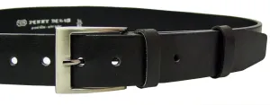 Penny Belts Cintura da uomo in pelle 22-60 nero 100 cm