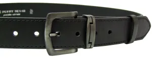 Penny Belts Cintura in pelle Uomo Nero 9-1-60 100 cm