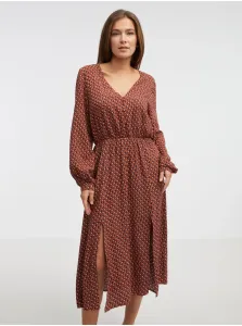 Brown Women's Patterned Dress Pepe Jeans Curry - Women's
