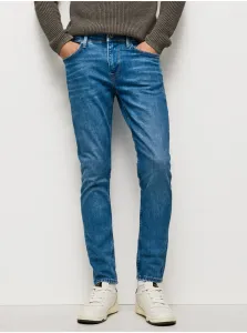 Blue Men's Slim Fit Jeans Jeans Finsbury Jeans - Men #915389