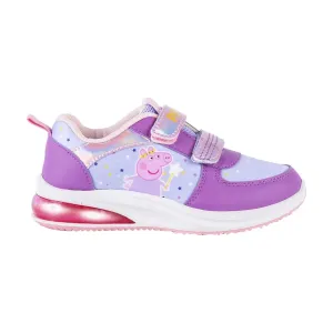 SPORTY SHOES PVC SOLE WITH LIGHTS PEPPA PIG #2785901