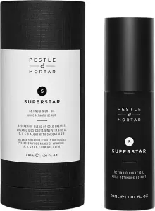 Pestle & Mortar Olio viso da notte Superstar (Night Oil) 30 ml