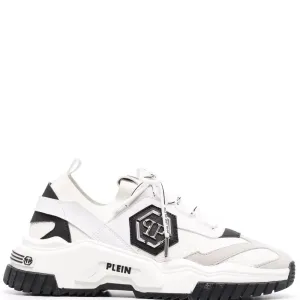 Phillipp Plein Mens Predator TM Sneakers White - 40 WHITE