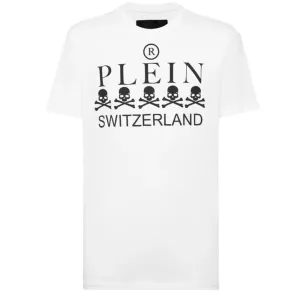 Philipp Plein Men's Iconic SS T-Shirt White - M WHITE