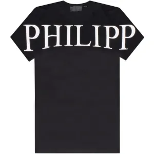 Philipp Plein Men's Logo T-shirt Black - BLACK L