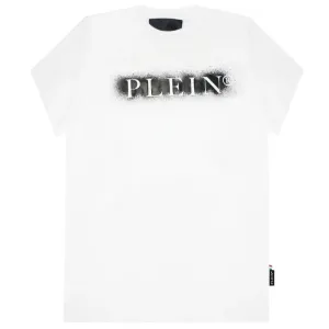 Philipp Plein Men's Spray Paint T-Shirt White - WHITE L