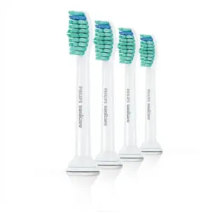 Philips Testine di ricambio per spazzolino da denti Sonicare ProResults HX6014/07 4 pz