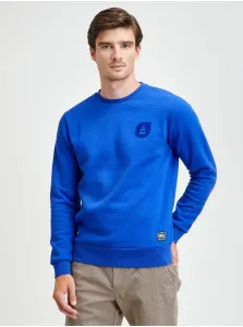 Blue Mens Picture Sweatshirt - Men