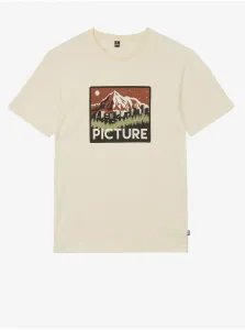 Cream Men's T-Shirt Picture - Men #1285097