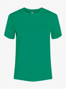 Green Basic T-Shirt Pieces Ria - Women