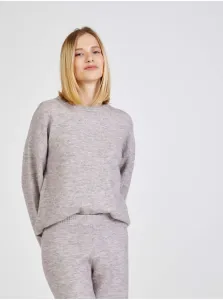 Light Gray Sweater Pieces Cindy - Women