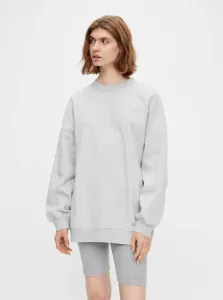 Light Grey Sweatshirt Pieces Chilli - Women #938841