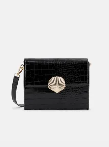 Black Patterned Crossbody Handbag Pieces Tilde - Women
