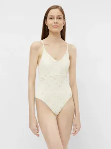 Cream Lace One Pieces Greta Swimwear - Women #914416