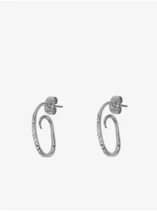 Women's Earrings in Silver Piece Mulle - Women