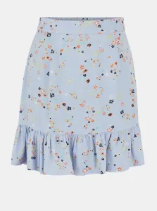 Light Blue Floral Skirt Pieces Lala - Women #87757
