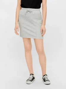 Light Grey Skirt with Tie Pieces Chilli - Women #87660