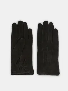 Black Suede Gloves Pieces Nellie #187527