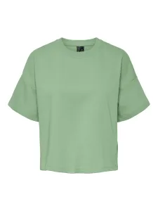 Pieces T-shirt da donna PCCHILLI Loose Fit 17118870 Quiet Green S