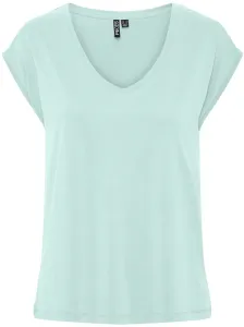 Pieces T-shirt da donna PCKAMALA Comfort Fit 17095260 Soothing Sea M