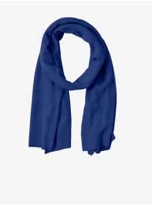 Blue Scarf with Wool Pieces Debbie - Women