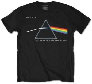 Pink Floyd Maglietta Unisex Dark Side of the Moon White 2XL