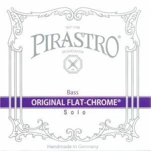 Pirastro Original Flat-Chrome Solo bass SET Corde Contrabbasso