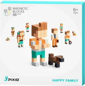 Pixio Blocchi magnetici Happy Family