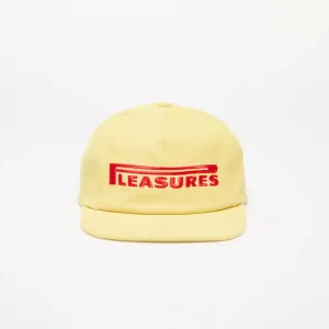 PLEASURES Pit Stop Corduroy Hat Yellow