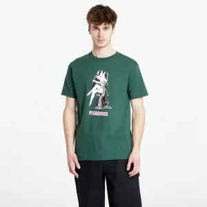 PLEASURES French Kiss T-Shirt Hunter Green #2921415