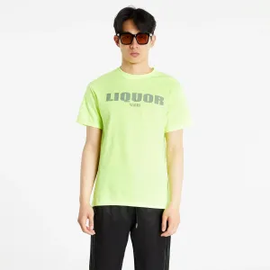 PLEASURES Liquor T-shirt Green #227440
