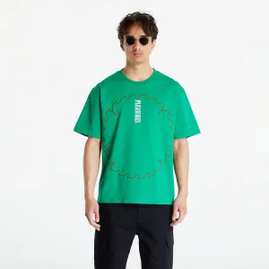 PLEASURES Saw Heavyweight T-Shirt Green #2262118