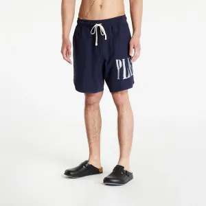 PLEASURES Twitch Waffle Knit Short Navy #2262142